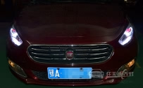 菲亚特菲翔 车灯改装全新海拉6透镜、飞利浦XV增亮氙气灯泡、海拉4安定、天使眼恶魔眼