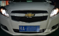 雪佛兰迈瑞宝 大灯改装奥迪Q5原厂小糸美标透镜、飞利浦D3S 4200K灯泡、法雷奥安定器