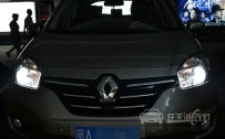 雷诺科雷傲 车灯改装奥迪Q5原厂双光透镜、全新商包飞利浦D1S氙气灯泡、小糸安定器
