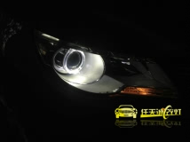 [随州改灯] 途观 升级Q5双光透镜,博士安定器,欧司朗D1s灯泡,仿宝马光导天使...