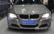 宝马3系  车灯升级原厂小糸Q5双光透镜