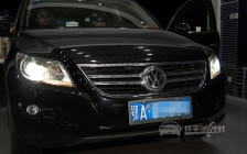 大众途观 车灯升级德国海拉5双光透镜、全新商包飞利浦XV D1S氙气灯泡