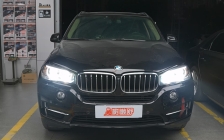 宝马X5车灯升级树懒舒双子座Pro直射LED透镜