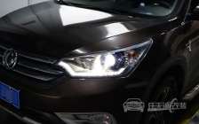 东风风神AX7 车灯改装原厂小糸Q5双光透镜、欧司朗D1S氙气灯泡