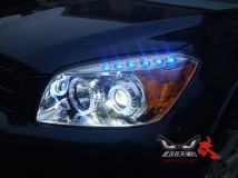丰田RAV4天使眼大灯总成,泪眼灯,恶魔眼