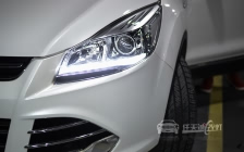 福特翼虎 车灯改装原厂小糸Q5双光透镜、飞利浦XV D1S氙气灯泡、澳兹姆 D1S安定器