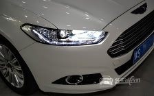 福特蒙迪欧 车灯改装时宇LED日行灯双光透镜大灯总成、岩崎D2H氙气灯泡、澳兹姆安定器