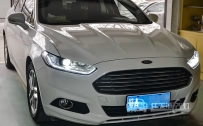 福特新蒙迪欧 改装升级时宇仿高配光导泪眼日行灯双光透镜氙气大灯总成