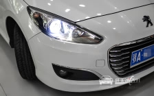 标致308 车灯改装原厂小糸Q5双光透镜、全新飞利浦XV D1S灯泡、澳兹姆D1S安定器