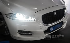 捷豹XF 大灯改装原厂小糸Q5欧标双光透镜、飞利浦D1S 4200k氙气灯泡、法雷奥D1S安定器