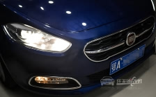 菲亚特菲翔 车灯改装原厂小糸Q5双光透镜、全新欧司朗D1S 4300K灯泡、法雷奥D1S安定器