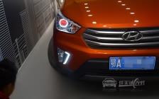 现代IX25 大灯改装原厂小糸Q5双光透镜、欧司朗D1S灯泡、澳兹姆安定器、天使眼、恶魔眼