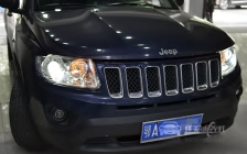Jeep指南者 车灯改装上海奥迪Q5双光透镜、全新飞利浦XV D1S氙气灯泡、法雷奥D1S安定器