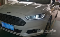 福特新蒙迪欧 低配改装升级时宇仿高配光导泪眼日行灯双光透镜氙气大灯总成