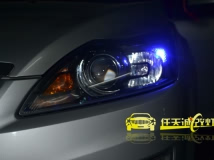 11款福特福克斯 奥迪Q5小糸双光透镜+进口飞利浦灯泡