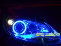 福特新福克斯 加装Q5双光透镜 蓝色天使眼