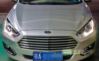 福特福睿斯 大灯改装小糸Q5双光透镜、飞利浦D1S氙气灯泡、全新法雷奥D1S安定器
